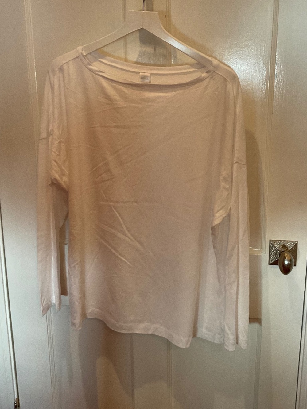 Women’s Z by Zella active white long sleeve top, XL